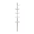 Organizador esquinero de baño sin perforaciones
