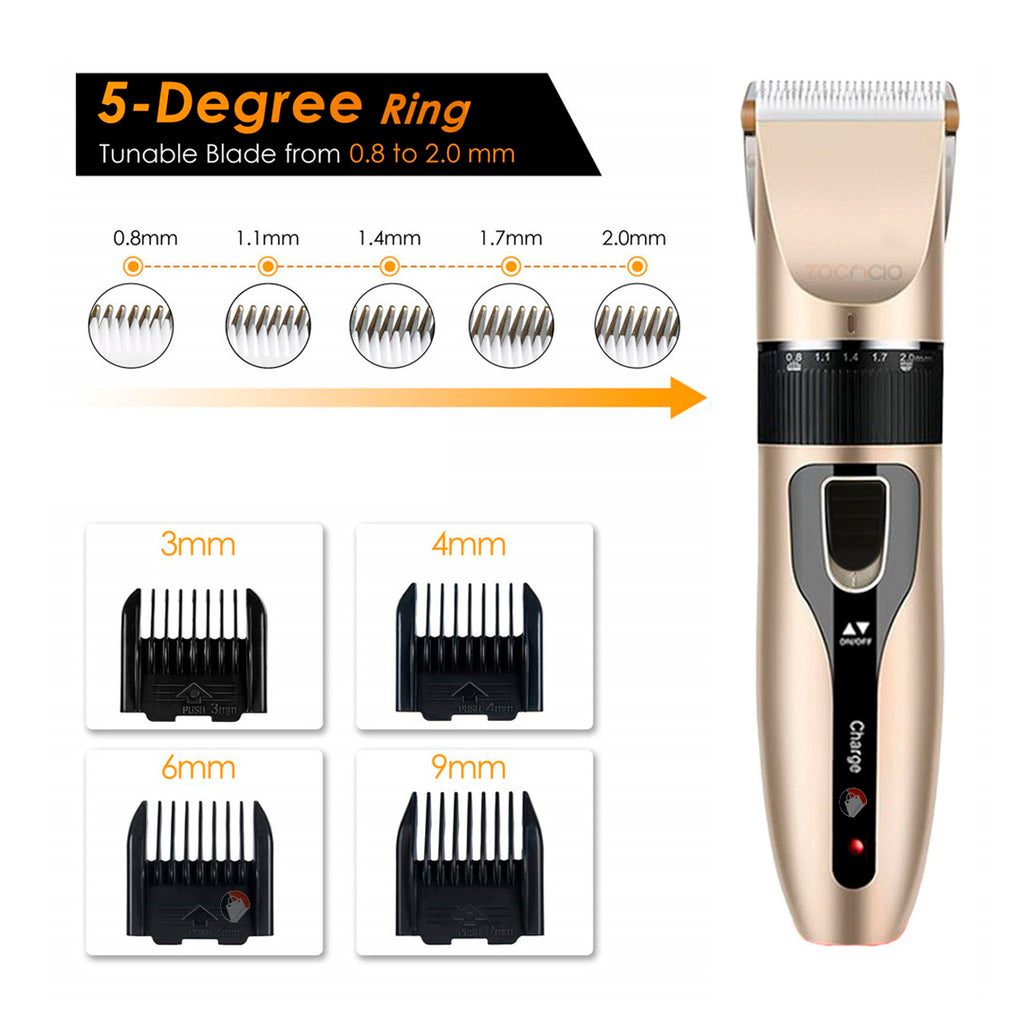 Cortadora inalámbrica para mascotas · Cuidado en casa