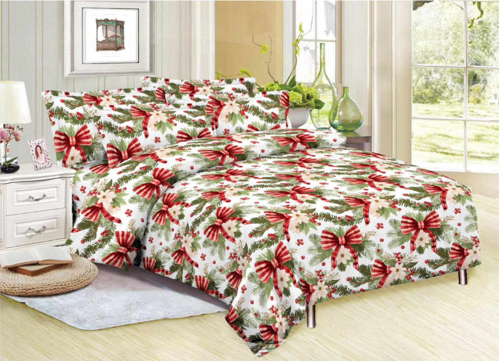 Sábanas navideñas · La magia comienza en tu habitación